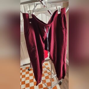 Burgundy Figs 2XL Zamora Scrub Pant